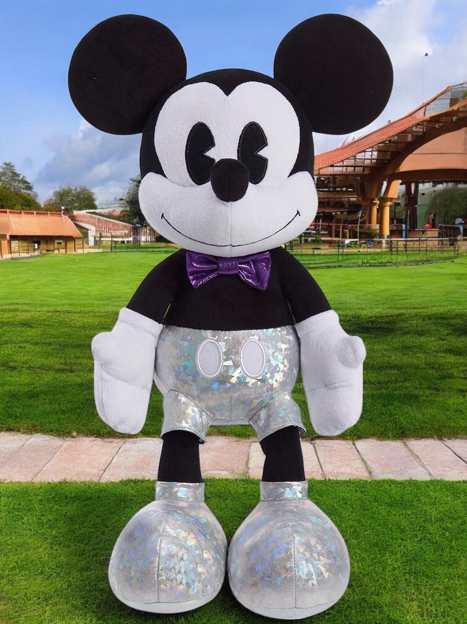 Disney 100 Years Mickey Mouse Large Plush Stuffed Animal - Celebrating 100 Years